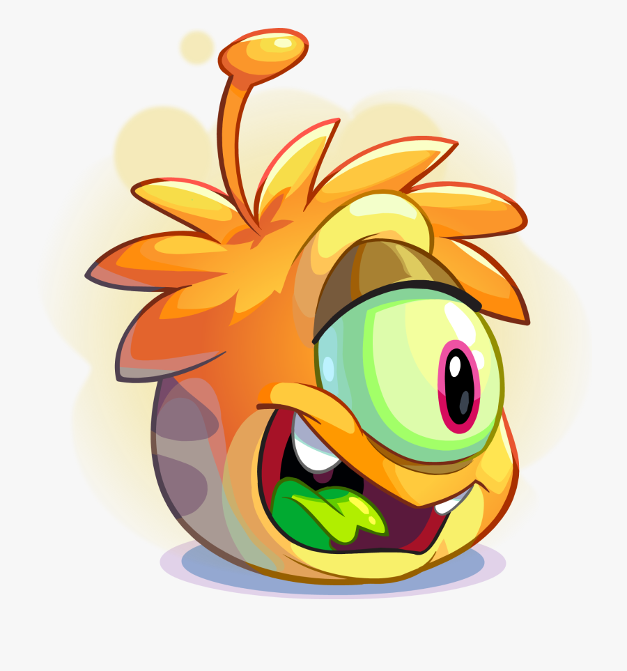 Club Penguin Puffles Alien, Transparent Clipart