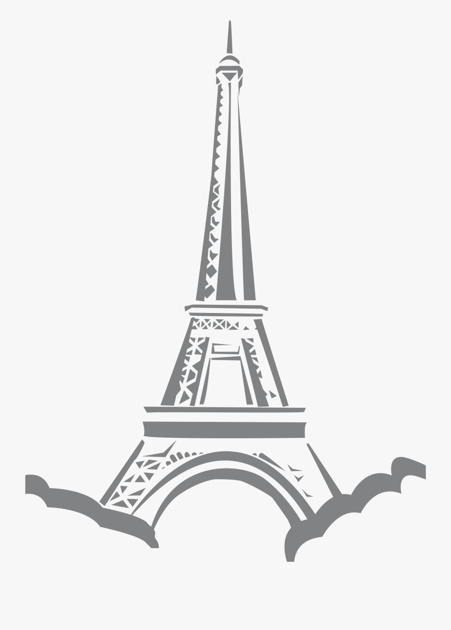 Eiffle Tower Paris Big - Paris Eiffel Tower Animation, Transparent Clipart