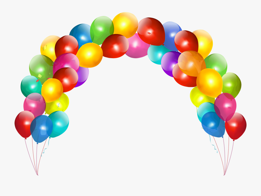 Gold Balloons Clipart Transparent Background Png - Balloons And Cakes Png, Transparent Clipart