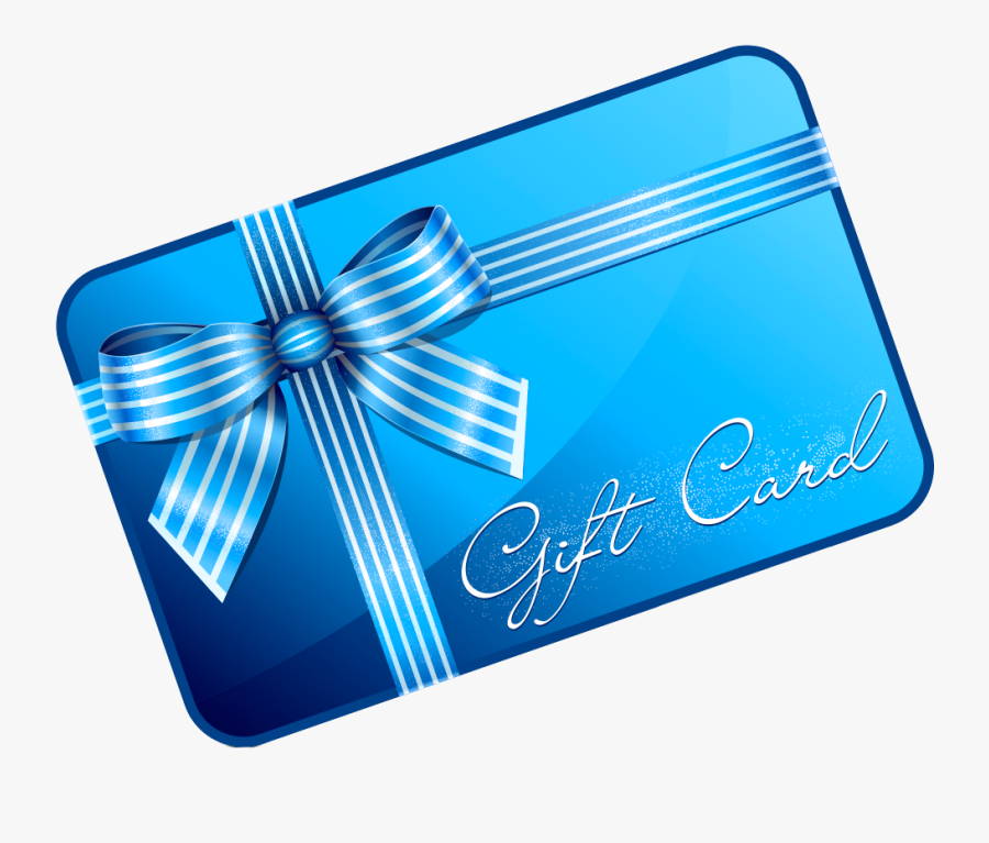 Buy Gift Certificates - Gift Voucher Blue Png, Transparent Clipart