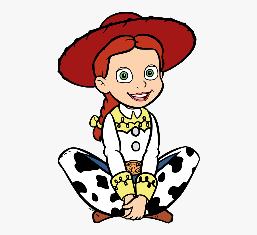 Jessie Toy Story Coloring Page, Transparent Clipart