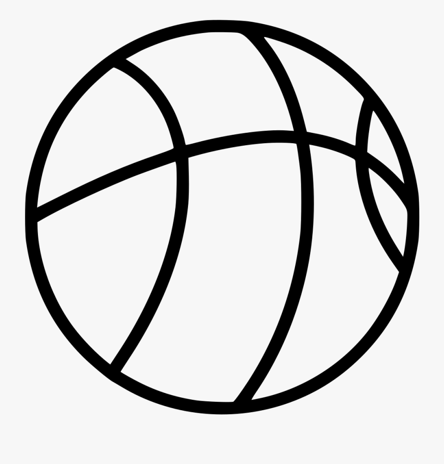 Basketball Ball Athletics Sports Comments Clipart , - Circle, Transparent Clipart