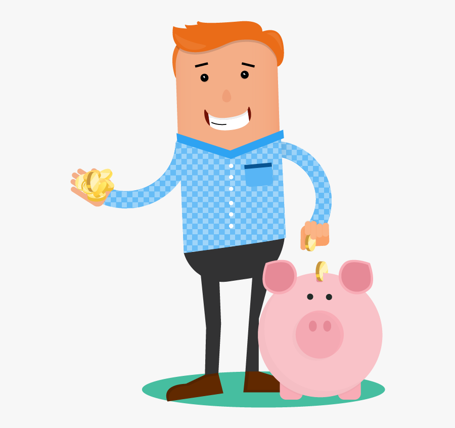 Money Saving Tips - Save Money Png Cartoon, Transparent Clipart