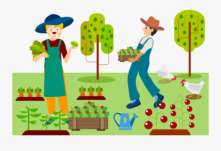 19 Farming Png Royalty Free Library Vegetable Farm - Farming Clipart, Transparent Clipart