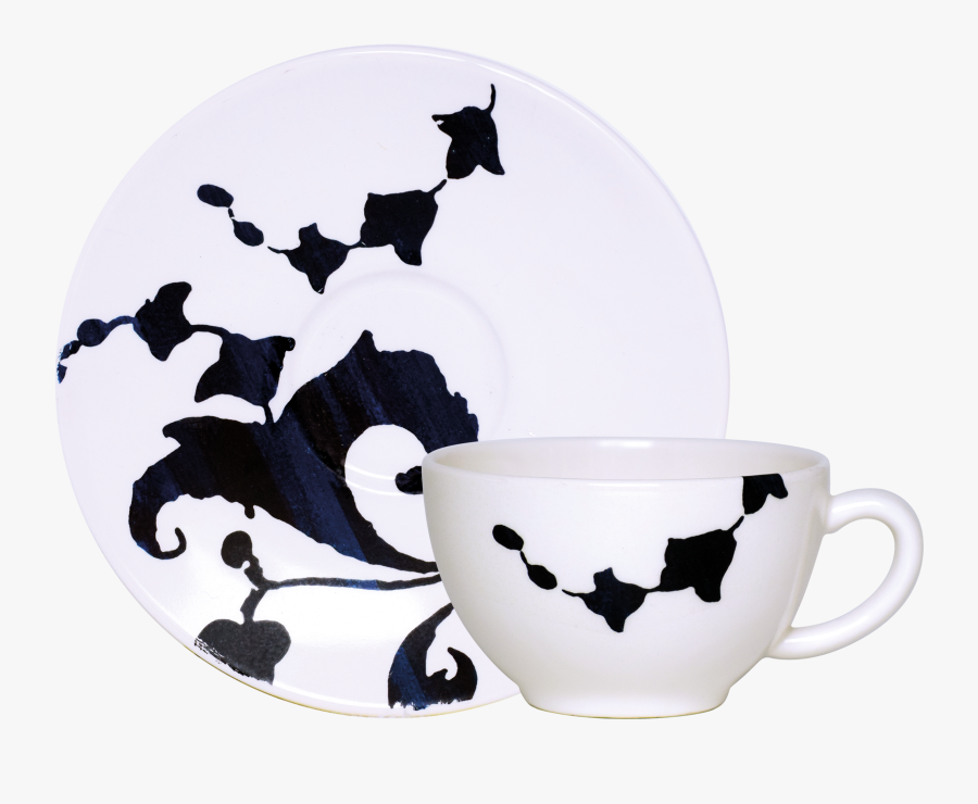 2 Tea Cups And Saucers - Teacup, Transparent Clipart