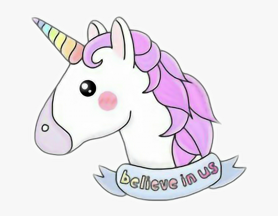 #unicorn #unicornio #believe #unicorns #freetoedit - Unicorn Tumblr Png Transparent, Transparent Clipart