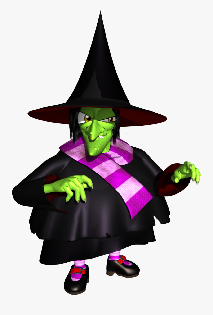 Banjo Kazooie Witch, Transparent Clipart