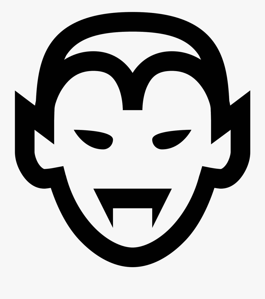 Head,smile,logo,clip Art,symbol,emoticon,line Art,black - Emblem, Transparent Clipart