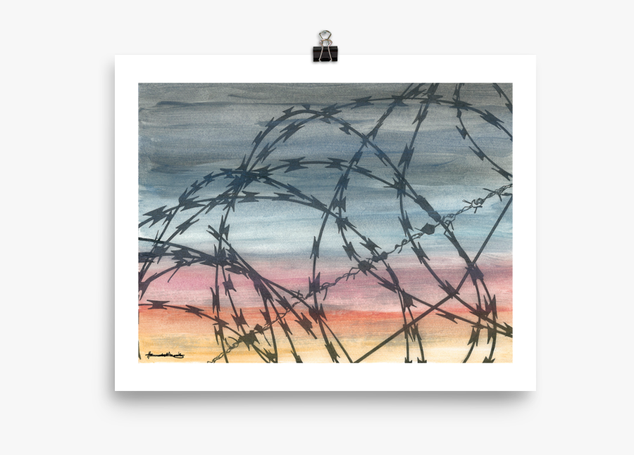 Barb Wire Png , Png Download - Modern Art, Transparent Clipart