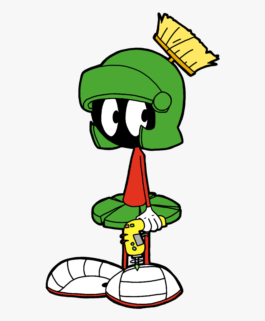 Marvin The Martian By - Cartoon Marvin The Martian , Free Transparent ...