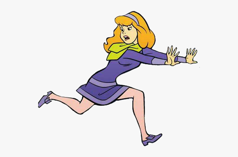Scooby Doo Daphne Running, Transparent Clipart