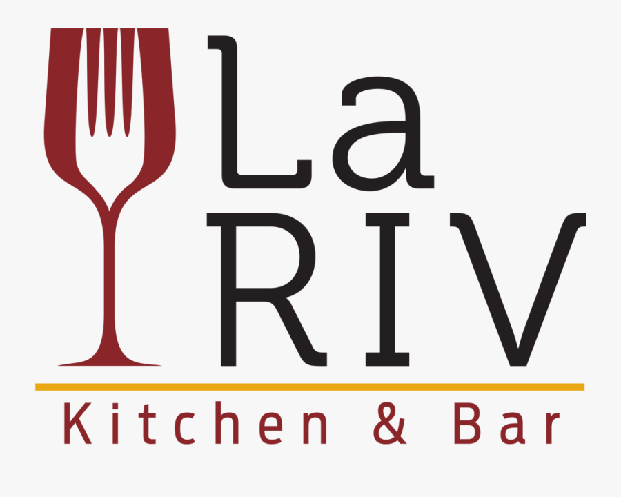 La Riv Italian Cuisine Logo, Transparent Clipart