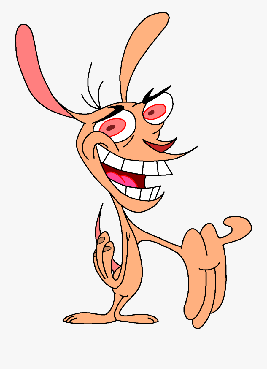 Cartoon,clip Character,art - Ren And Stimpy Png, Transparent Clipart