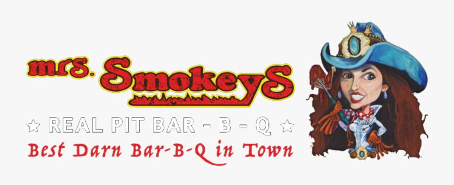 Smokeys Real Pit Bar B Q - Illustration, Transparent Clipart