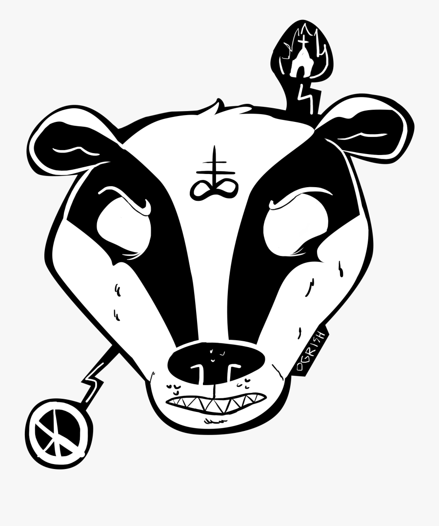 Norwegian Badger - Illustration, Transparent Clipart