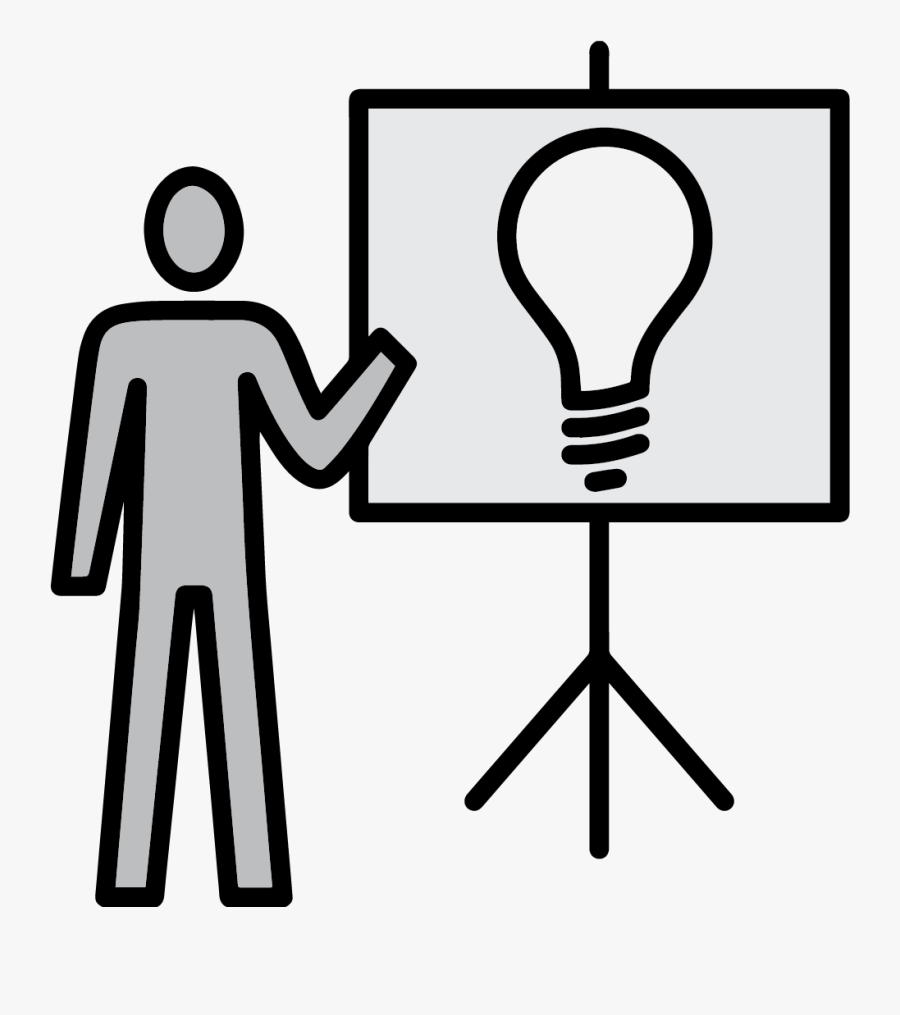 Pitch Investors - Bullet Points White Board, Transparent Clipart