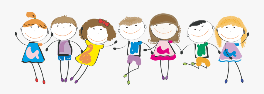 Student Pre-school Kindergarten Education - Cartoon Seven Children, Transparent Clipart