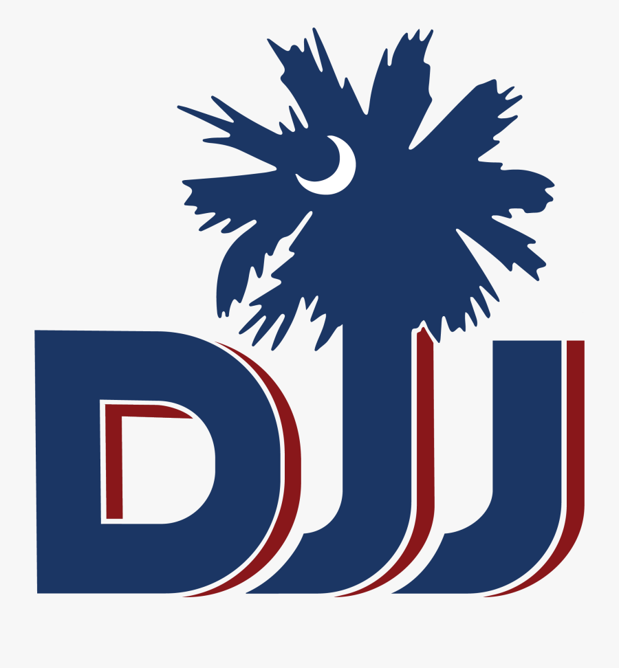 Djj Logo - South Carolina Outline With Palmetto Tree, Transparent Clipart