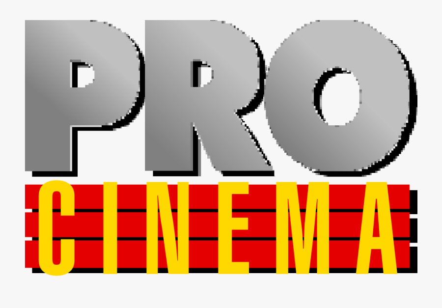 Pro Cinema Logo By Mihsign976 - Graphic Design, Transparent Clipart
