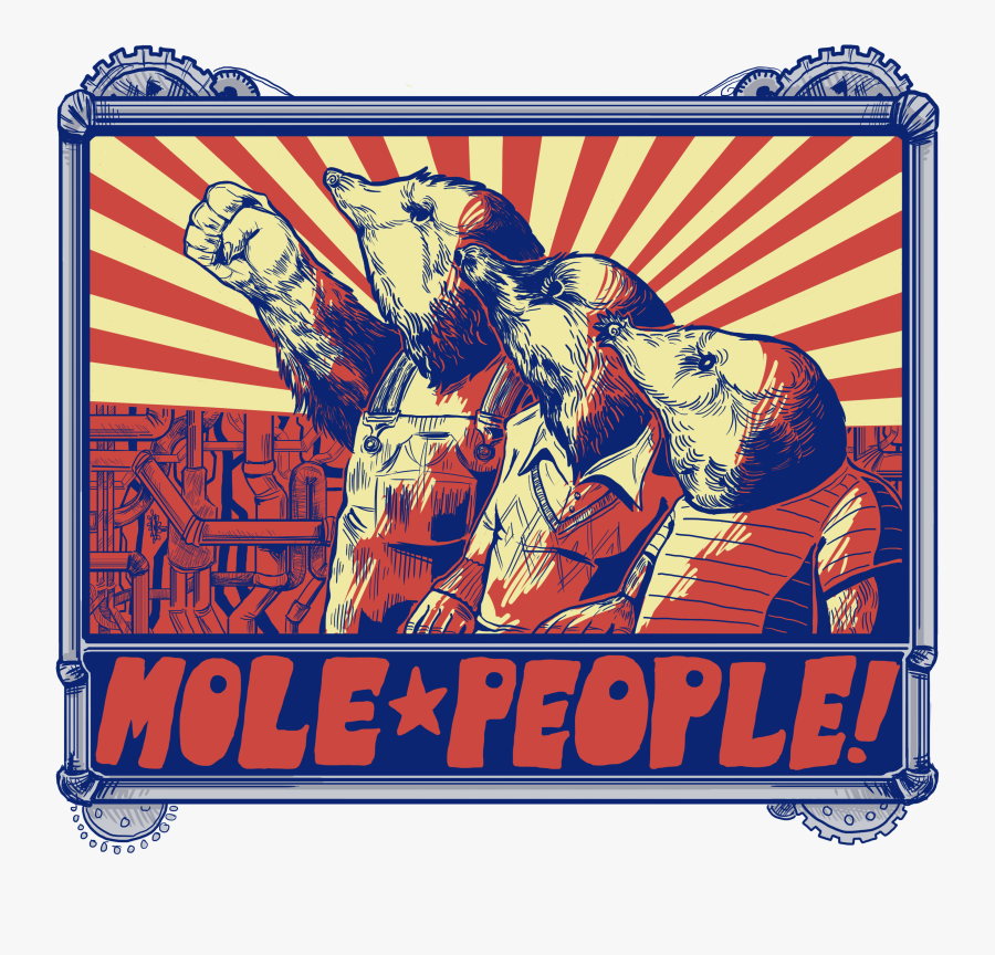 Our Fair City Mole People, Transparent Clipart