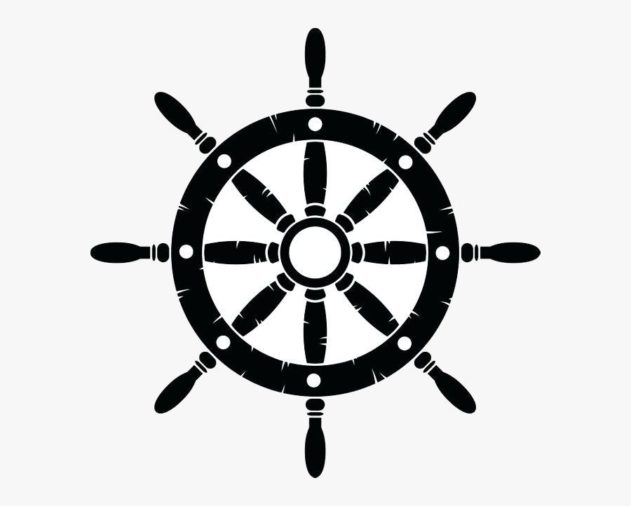 Ship Wheel Clip Art Transparent Png - Steering Wheel Ship Png, Transparent Clipart