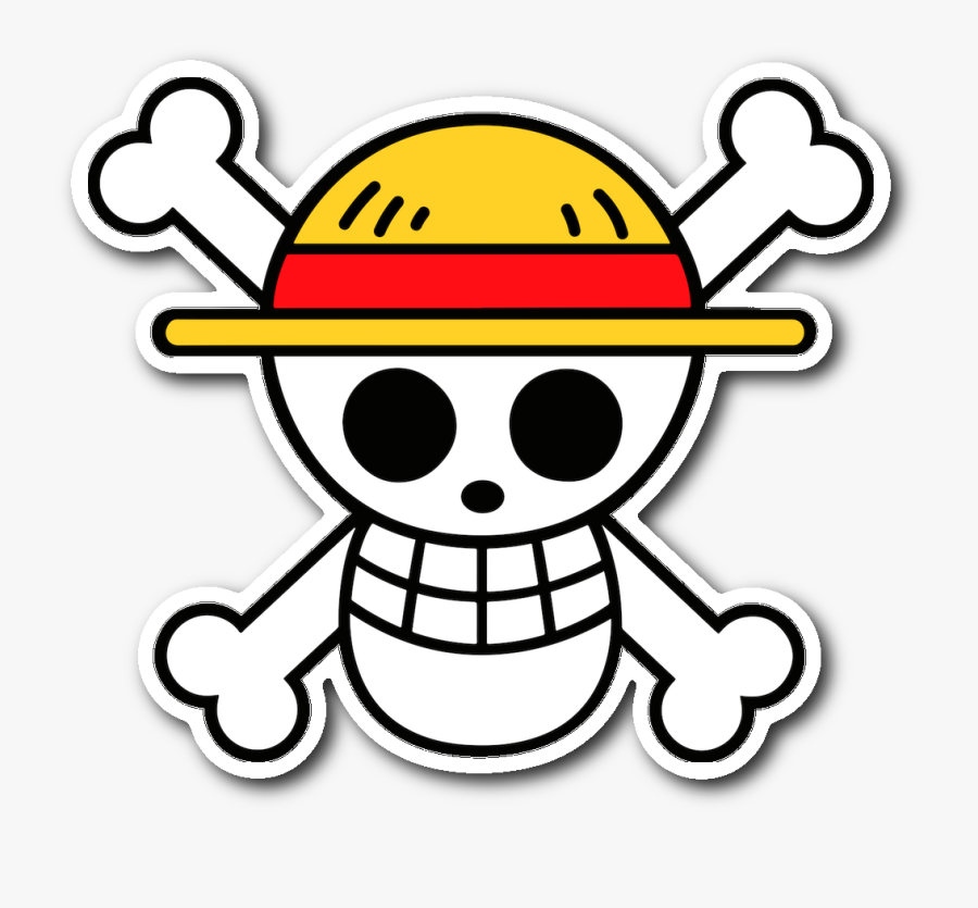 Pirate Hat Clip Art Image - One Piece Logo, Transparent Clipart