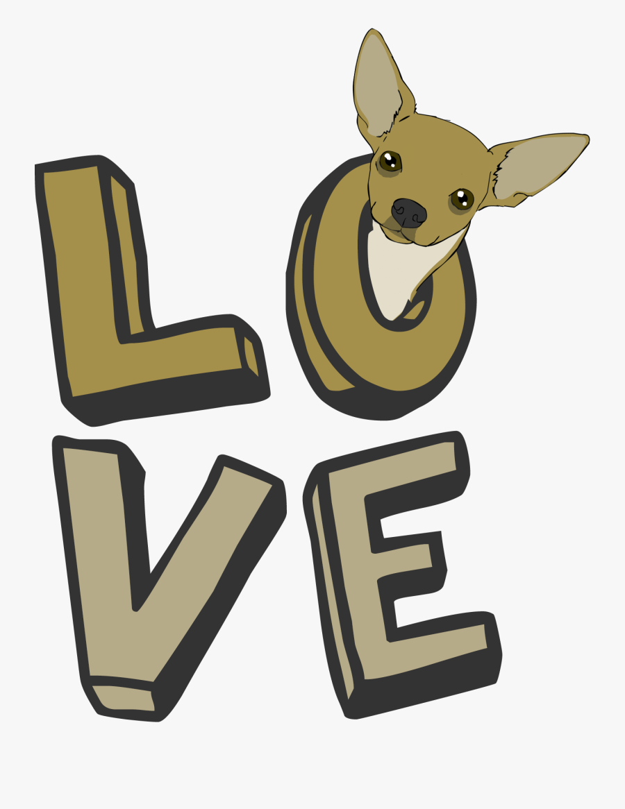 Love - Chihuahua Necklace - Dog Necklace - Dog Necklaces, Transparent Clipart