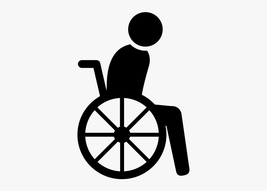 "
 Class="lazyload Lazyload Mirage Cloudzoom Featured - Person In A Wheelchair Drawing, Transparent Clipart