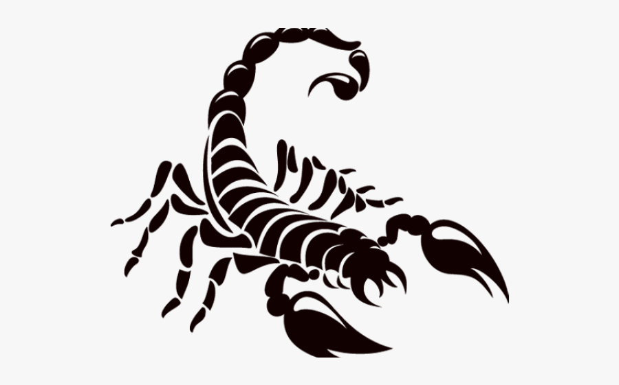 Scorpion Logo, Transparent Clipart