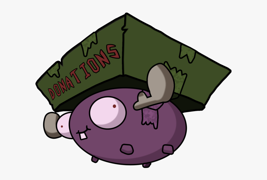 Donate Or Suffer - Invader Zim Moose Transparent, Transparent Clipart