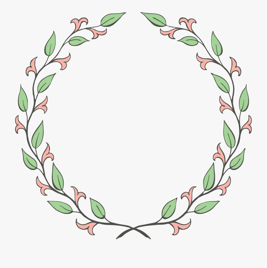 Cotton Wreath Transparent - Clip Art Floral Wreath, Transparent Clipart