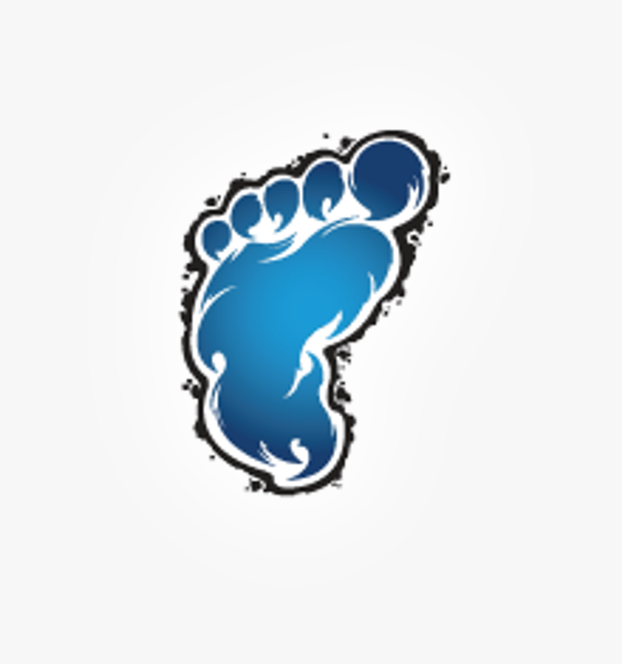 Bigfoot Footprint Cartoon Clipart , Png Download - Yeti Lacrosse Logo, Transparent Clipart