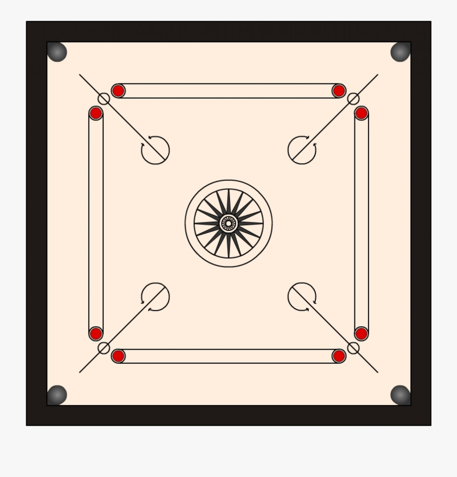 Carrom Board Png Clipart - Carrom Clipart Png, Transparent Clipart