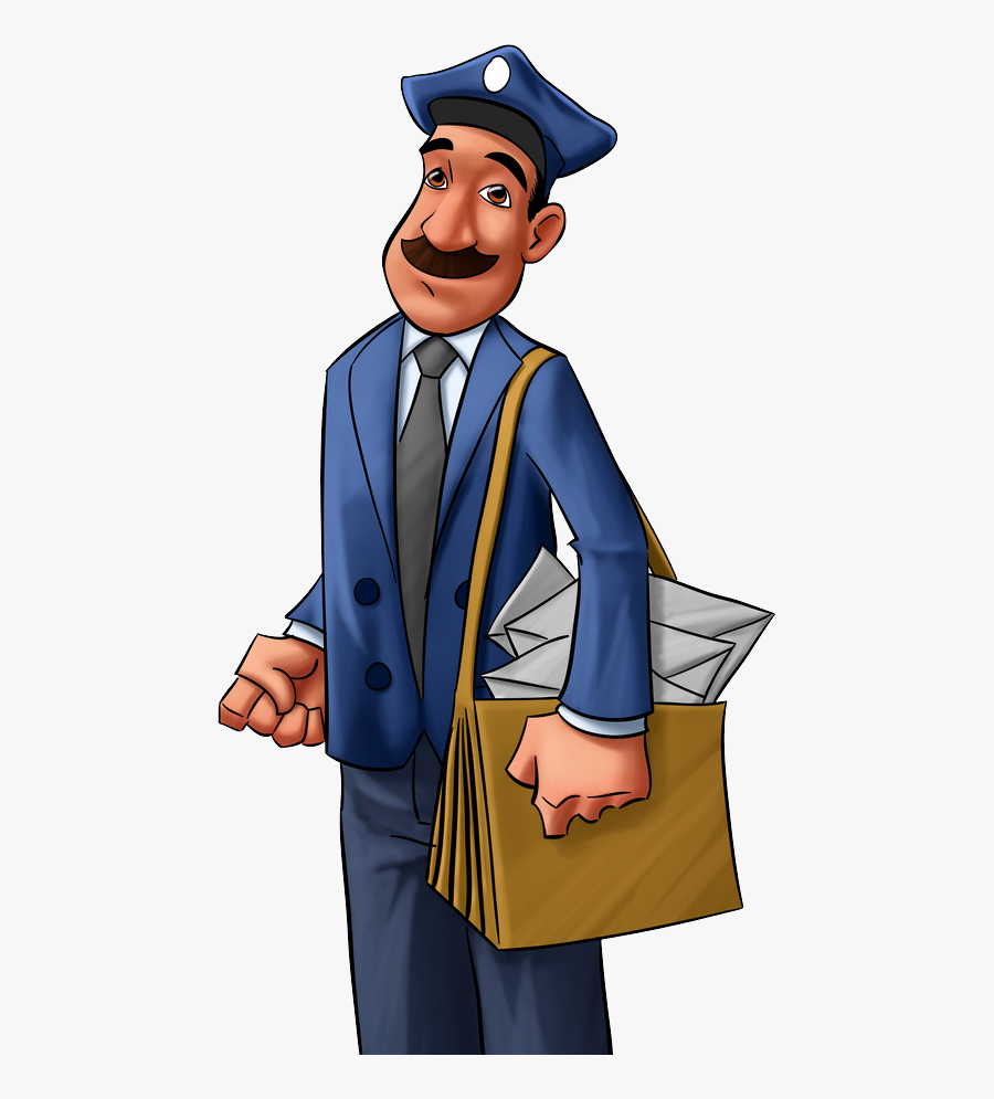 Postman Png Image - Postman Mustache, Transparent Clipart