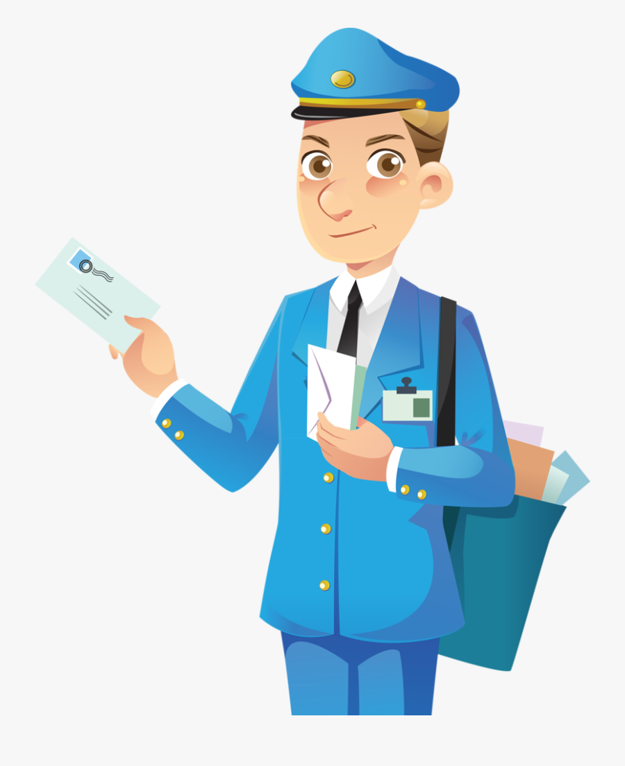 Postman Clipart Png, Transparent Clipart