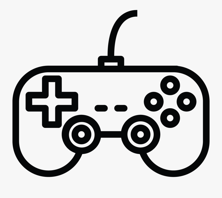 Video Game Controller Outline , Free Transparent Clipart - ClipartKey