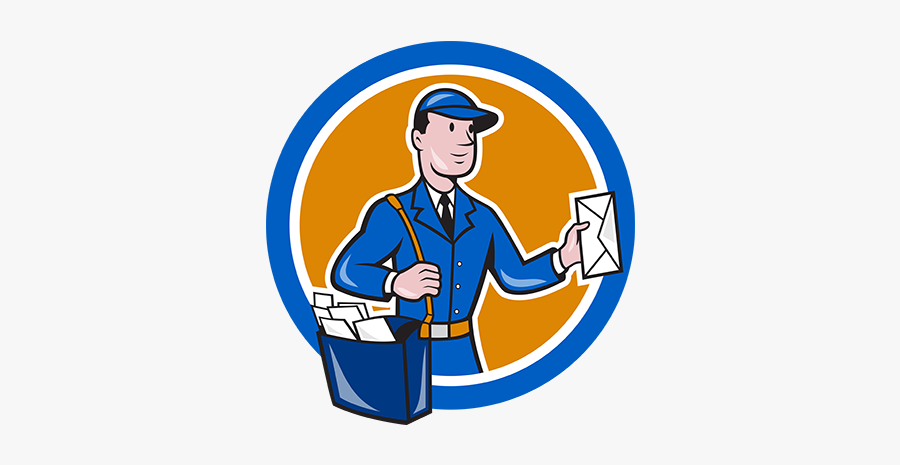 Mail Carrier Cartoon , Free Transparent Clipart - ClipartKey