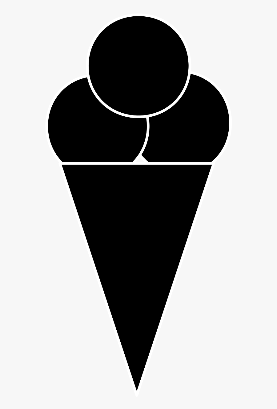Ice Symbol Ice Cream Symbol Free Picture - Target With Bullet Holes, Transparent Clipart