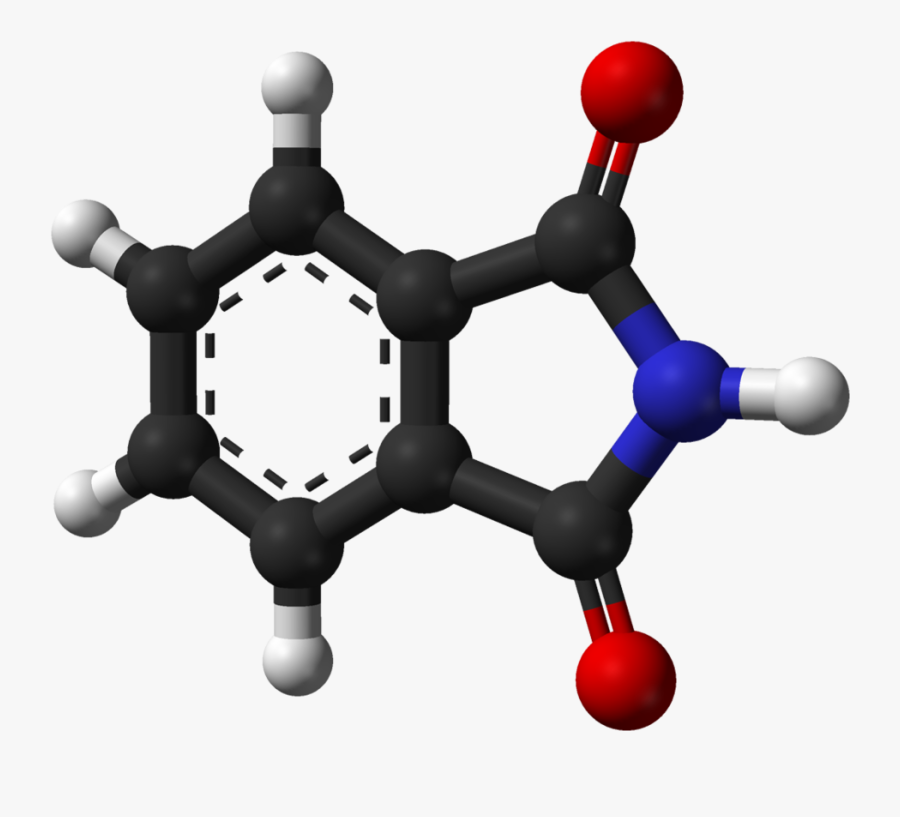 By Ben Mills [public Domain], Via Wikimedia Commons - Serotonin Ball And Stick Model, Transparent Clipart