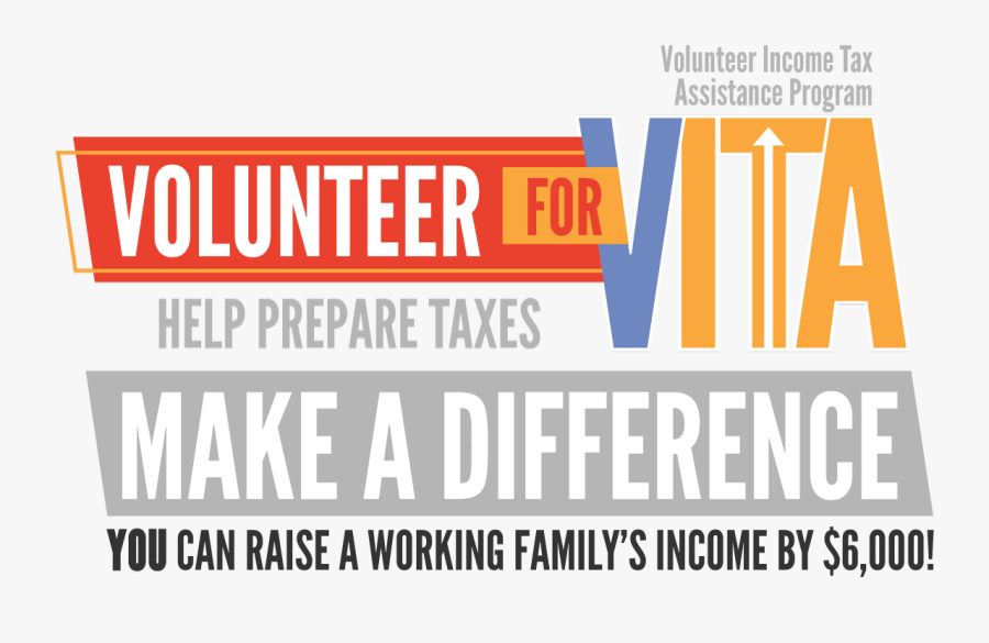 Clip Art Income Tax Flyers - Vita Program, Transparent Clipart