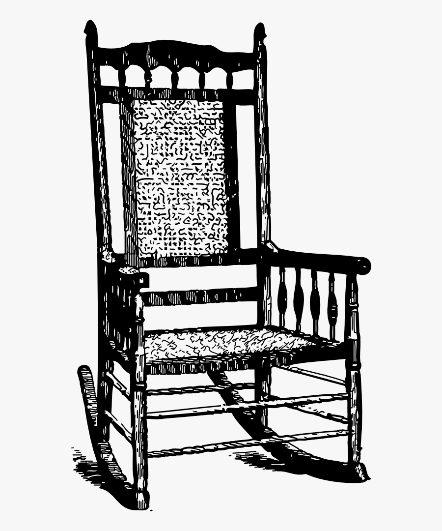 Rocking Chair - Chair, Transparent Clipart