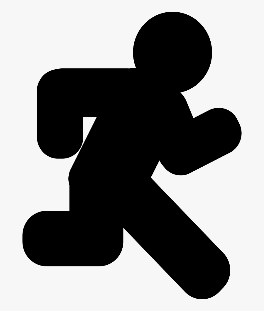 Running Man - Imagenes De Un Hombrecito Corriendo, Transparent Clipart