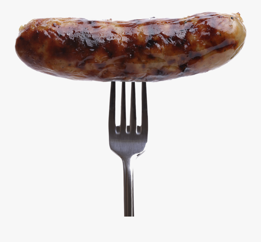 Sausage Png Image Png Icon - Sausage On A Fork Png, Transparent Clipart