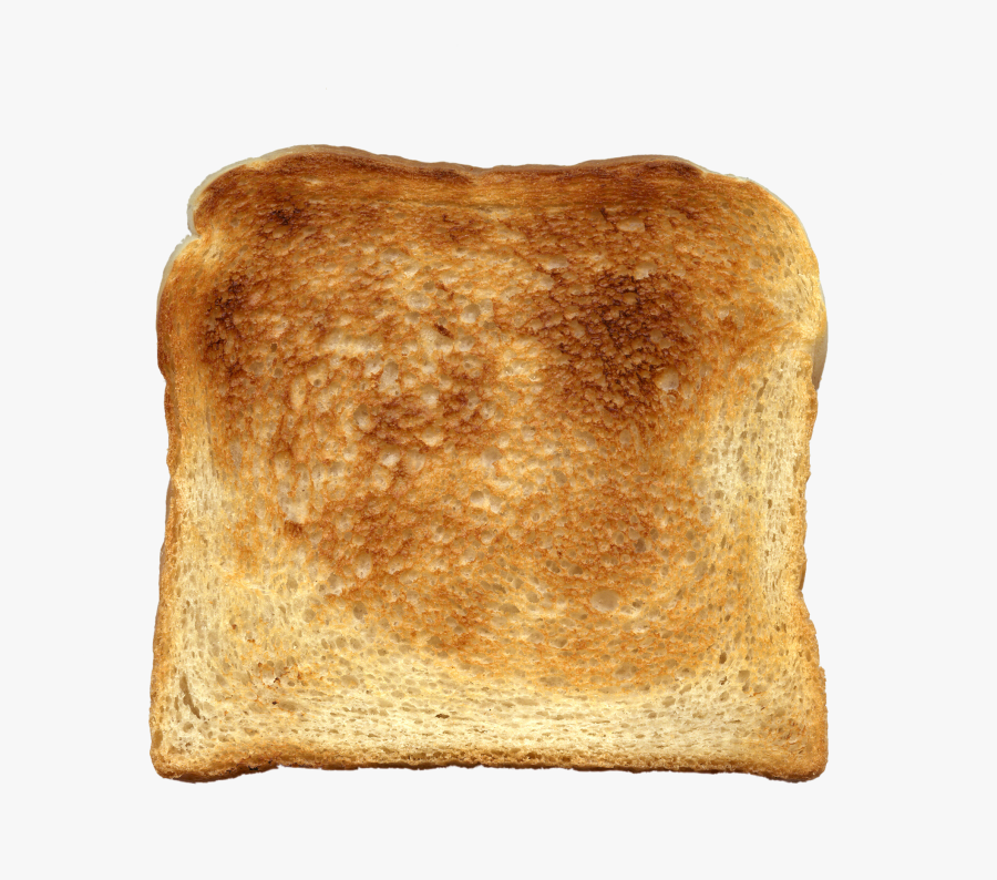 Toast Clip Art - Cartoon Piece Of Toast, Transparent Clipart