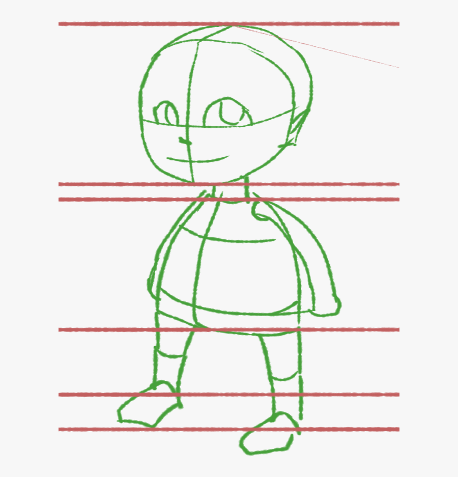 Kid Proportions - Illustration, Transparent Clipart