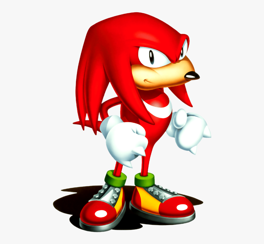 Classic Knuckles The Echidna, Transparent Clipart