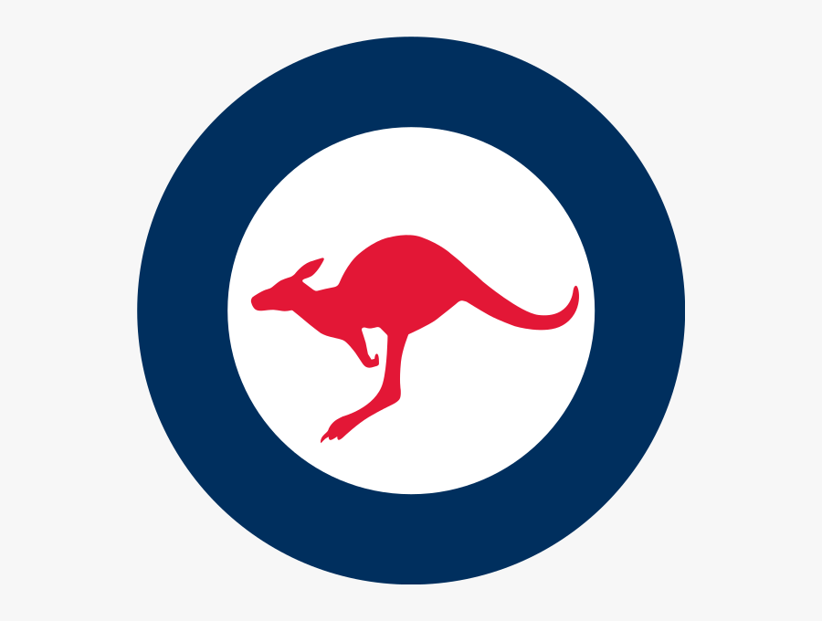 Roundel Of Australia - Australian Air Force Roundel, Transparent Clipart