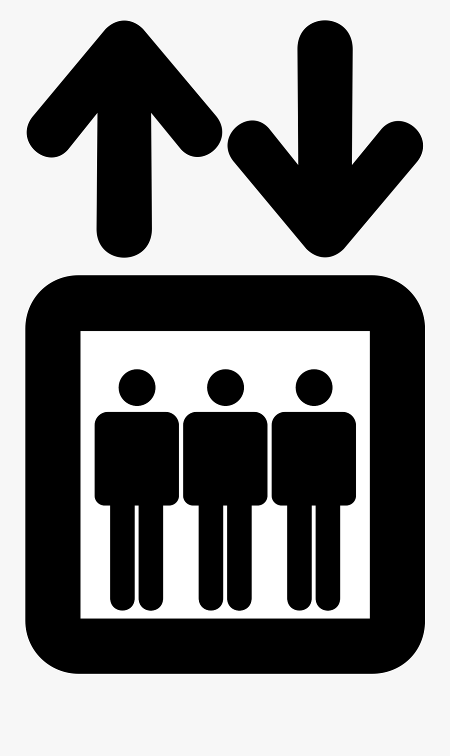 File Svg Wikimedia Commons - Elevator Icon Png, Transparent Clipart