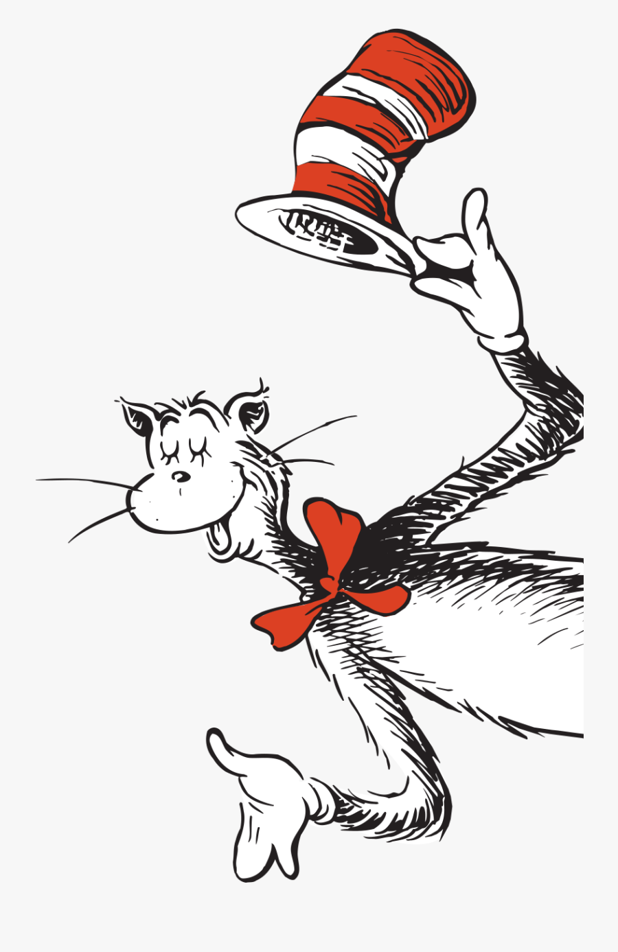 Cat - Transparent Background Cat In The Hat Png , Free Transparent ...