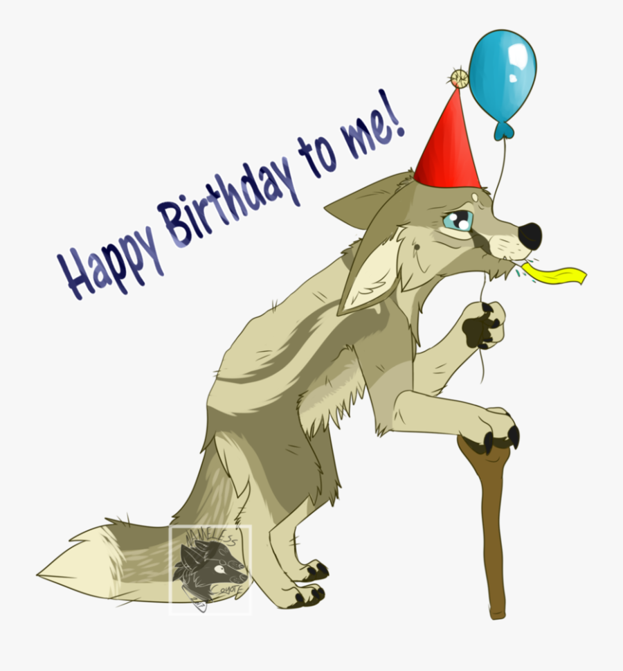 Happy Birthday Old Man - Happy Birthday To Me Cartoon, Transparent Clipart